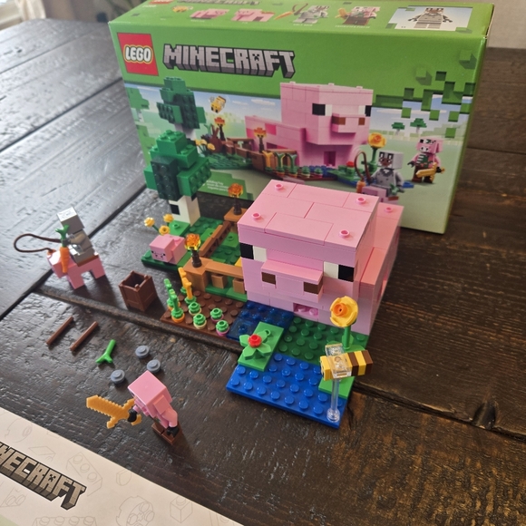 Minecraft Lego 21268, w Box & all pieces - Picture 2 of 5